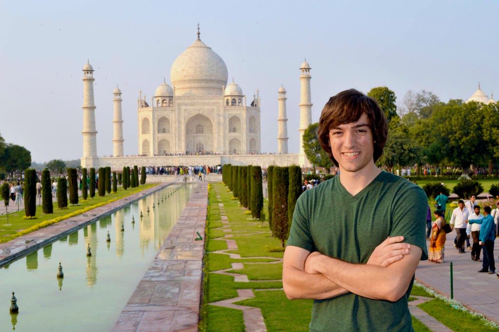 SECOND PRIZE - A Visit to the Taj Mahal. Patrick Burnett, UMW in India Business Communications, Spring Break 2014.